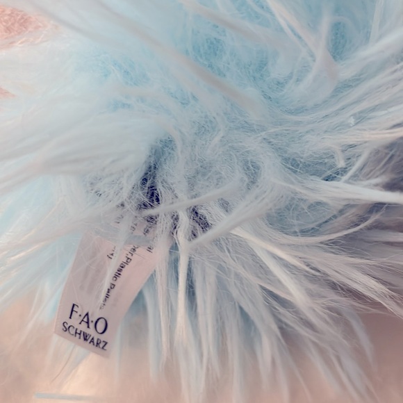 FAO Schwartz Sparklers BLUE Hedgehog Plush Toy. NWT - Picture 8 of 15